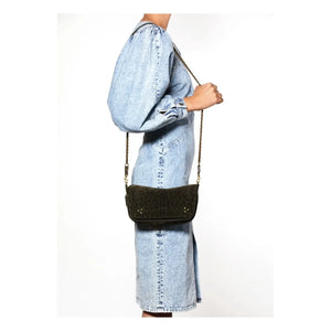 Jérôme Dreyfuss - Bolso Bobi S | Léopard Kaki