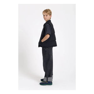 Finger in the nose - Snowshirt Genuine Down Chaleco sin mangas | Negro