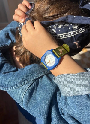 Mini Kyomo - Reloj Teckels - Mini Kyomo x Taxi Brousse | Haki