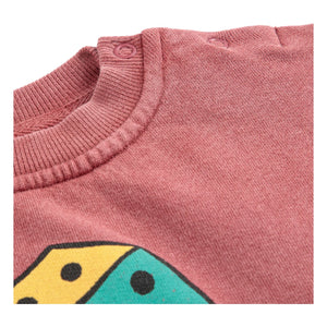 Bobo Choses - Roll The Dice Sudadera de algodón orgánico | Marrón