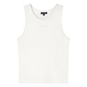 Soeur - Camiseta de tirantes de algodón orgánico Dolly | Blanco