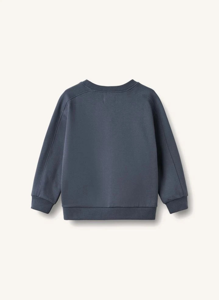 Wheat - Sudadera Franc Parasite de algodón orgánico | Gris azulado