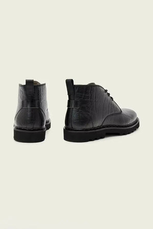Botines de cuero AllSaints Skiff Mid