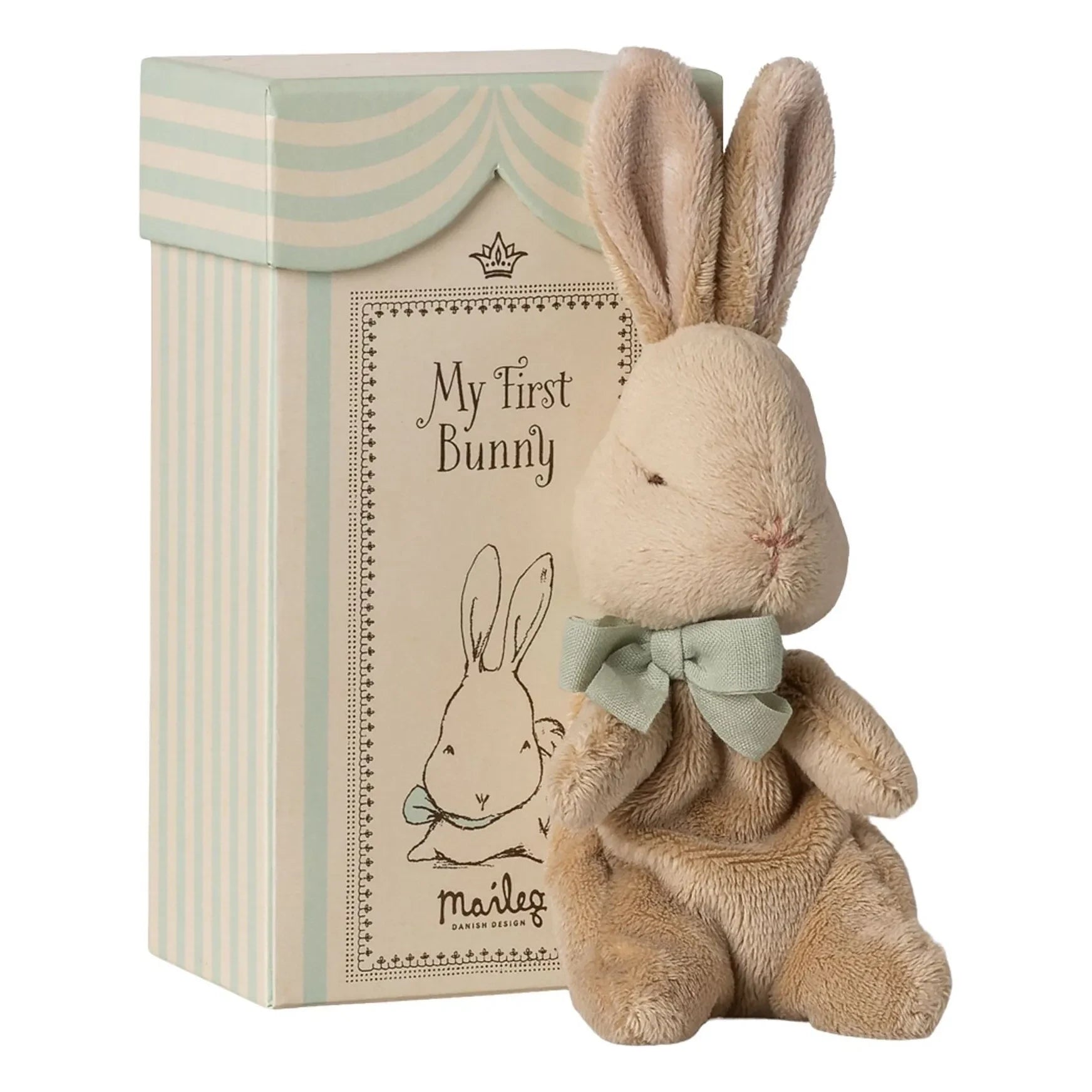 Maileg - Doudou Conejo | Verde Menta