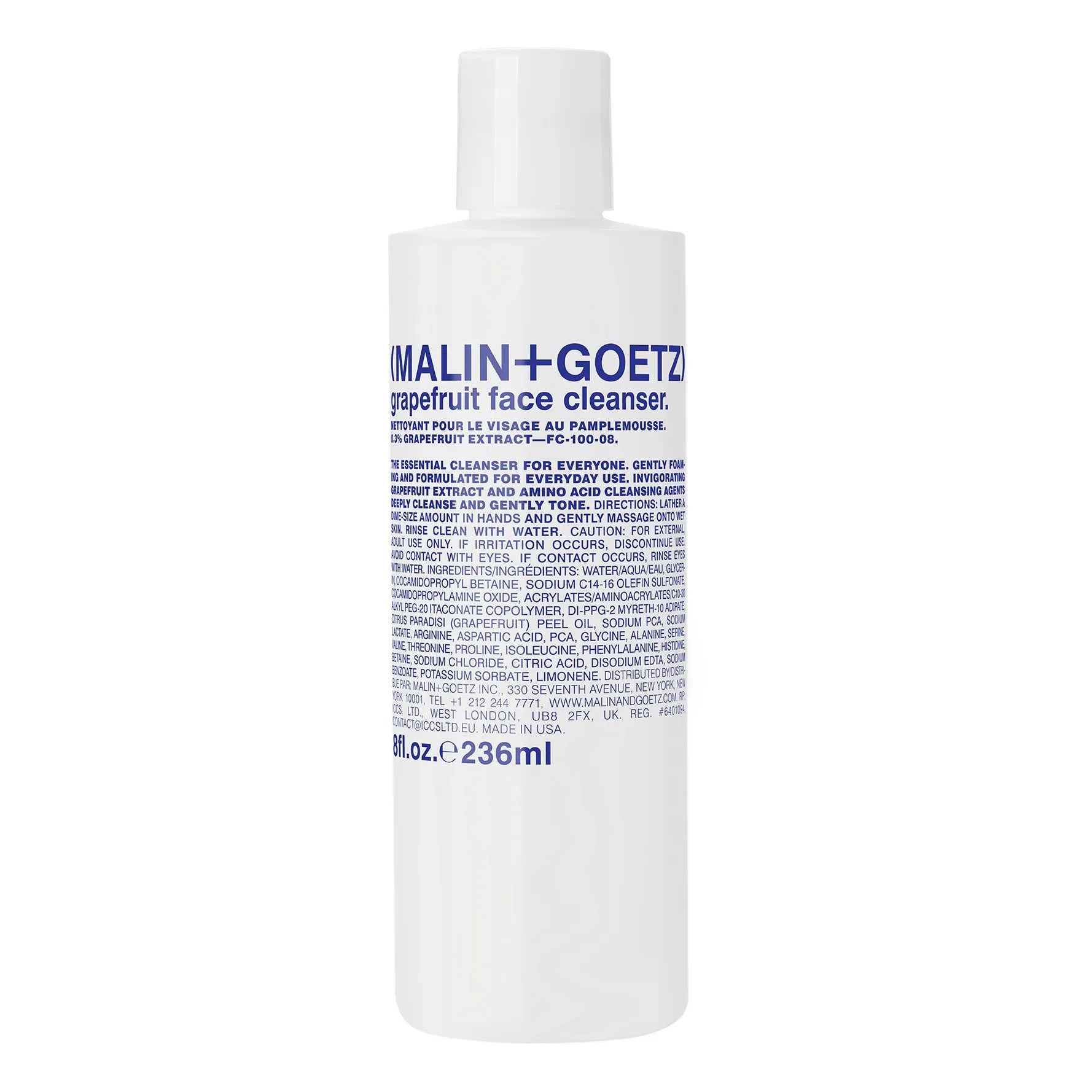 Malin + Goetz - Limpiador facial de pomelo - 236 ml