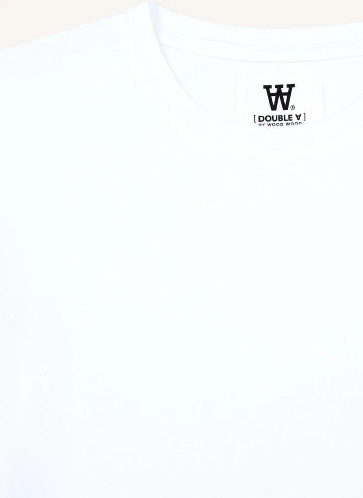 Wood Wood - Ace Camiseta de Algodón Orgánico | Blanco