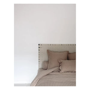 Le Monde Sauvage - Funda de almohada de lino Sandhills | Russet