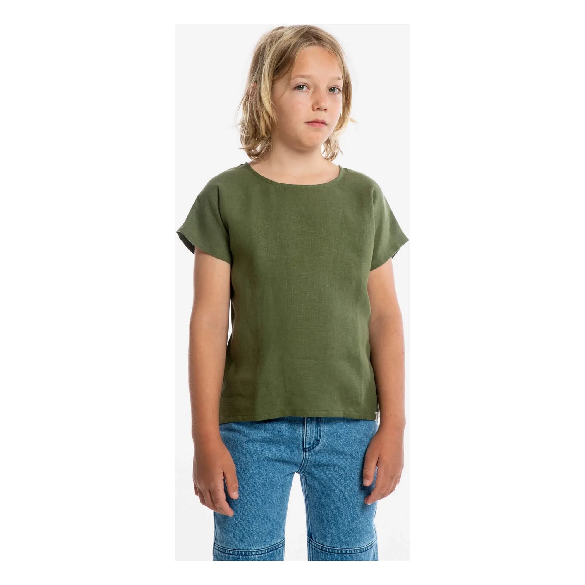 Matona - Camiseta Easy Lin | Oliva