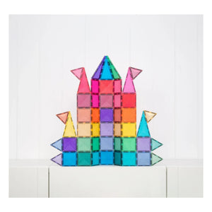 Connetix - Pack Castillo purpurina | Pastel