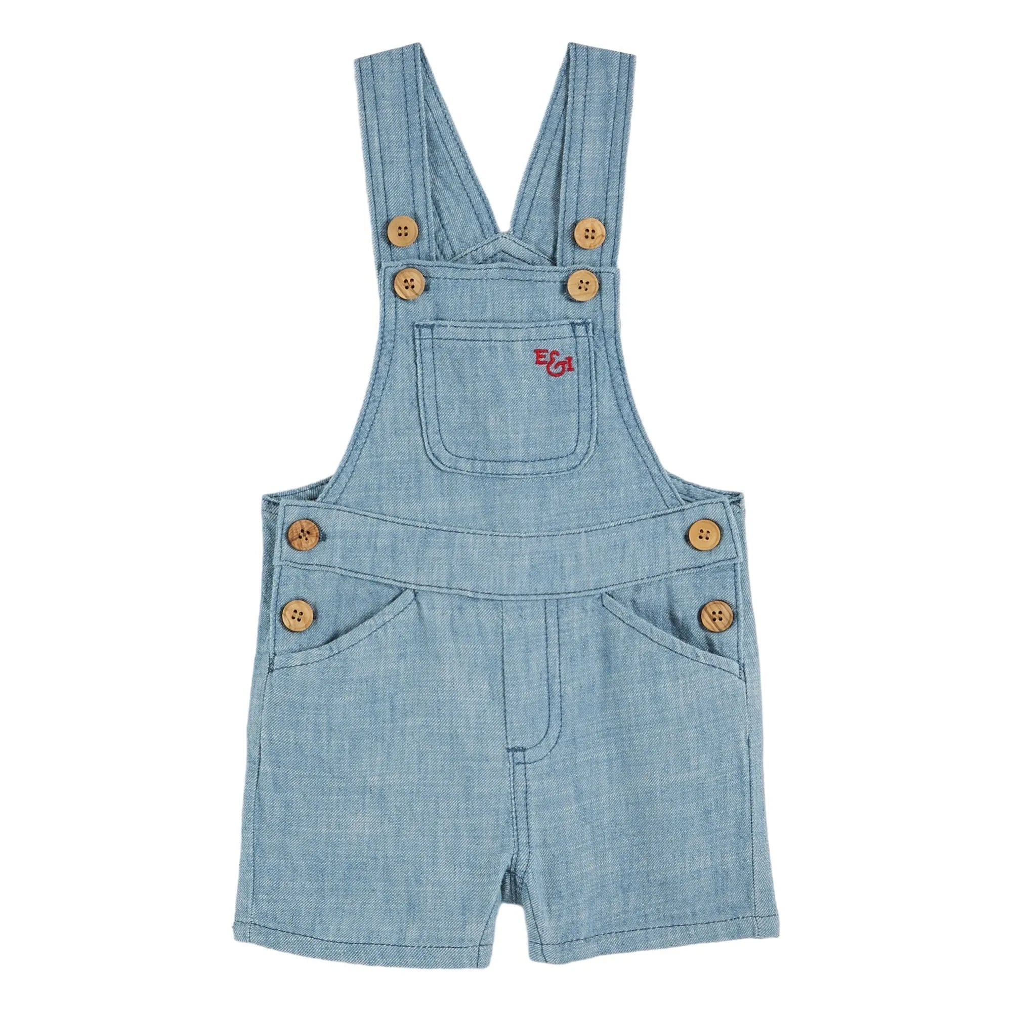 Emile et Ida - Mono chambray azul claro