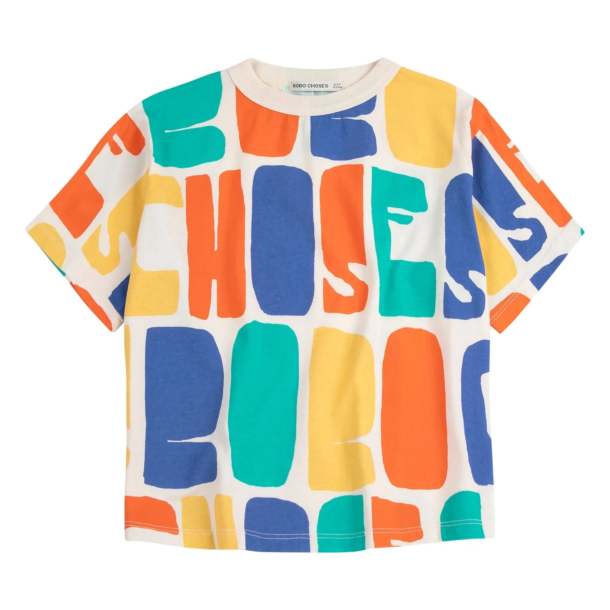 Bobo Choses - Bobo Camiseta de Algodón Orgánico | Crudo