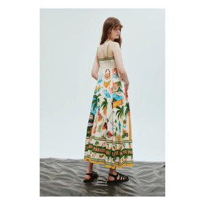 Alémais - Vestido de Lino Paradiso | Crudo