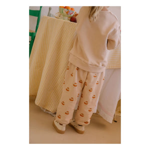 Studio Bohème - Pantalones polares de algodón orgánico Porgy Choux | Beige