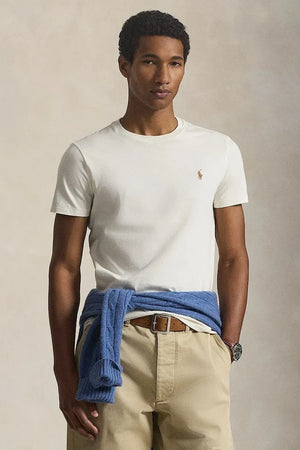 Camiseta básica de algodón Polo Ralph Lauren para hombre