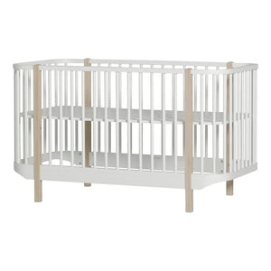 Oliver Furniture - Cama Extensible de Madera - 70 x 140 cm - Roble
