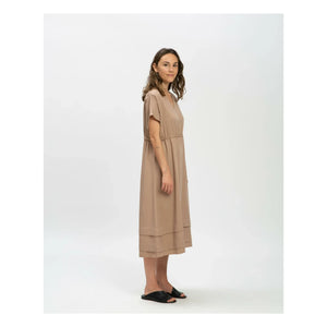 Matona - Vestido de Tencel | Marrón claro
