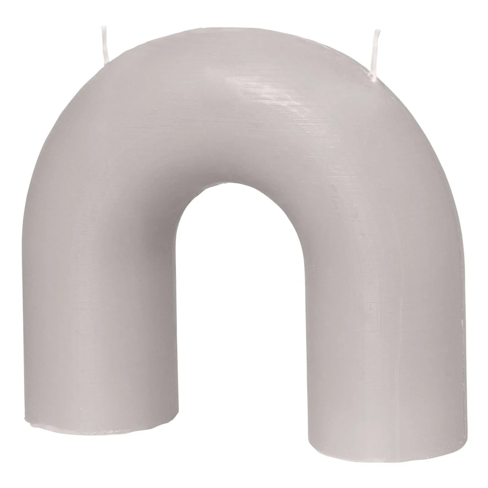 Broste Copenhagen - Vela Decorativa Trenzada | Gris Nube