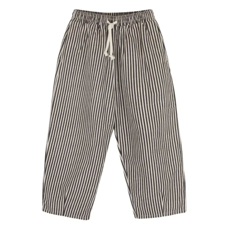 Jenest - Pantalón a rayas | Burdeos