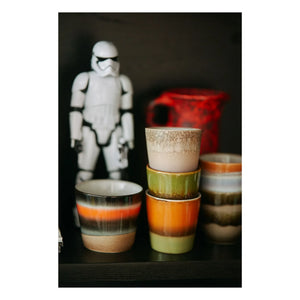 HKliving - Taza de porcelana | Rosa