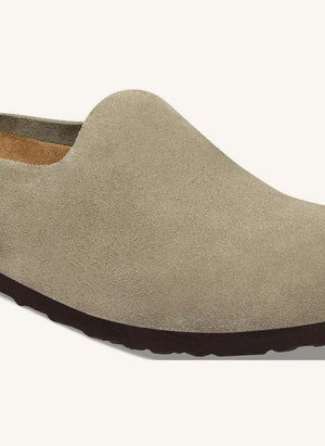 BIRKENSTOCK - Amsterdam Zuecos de Ante Envueltos