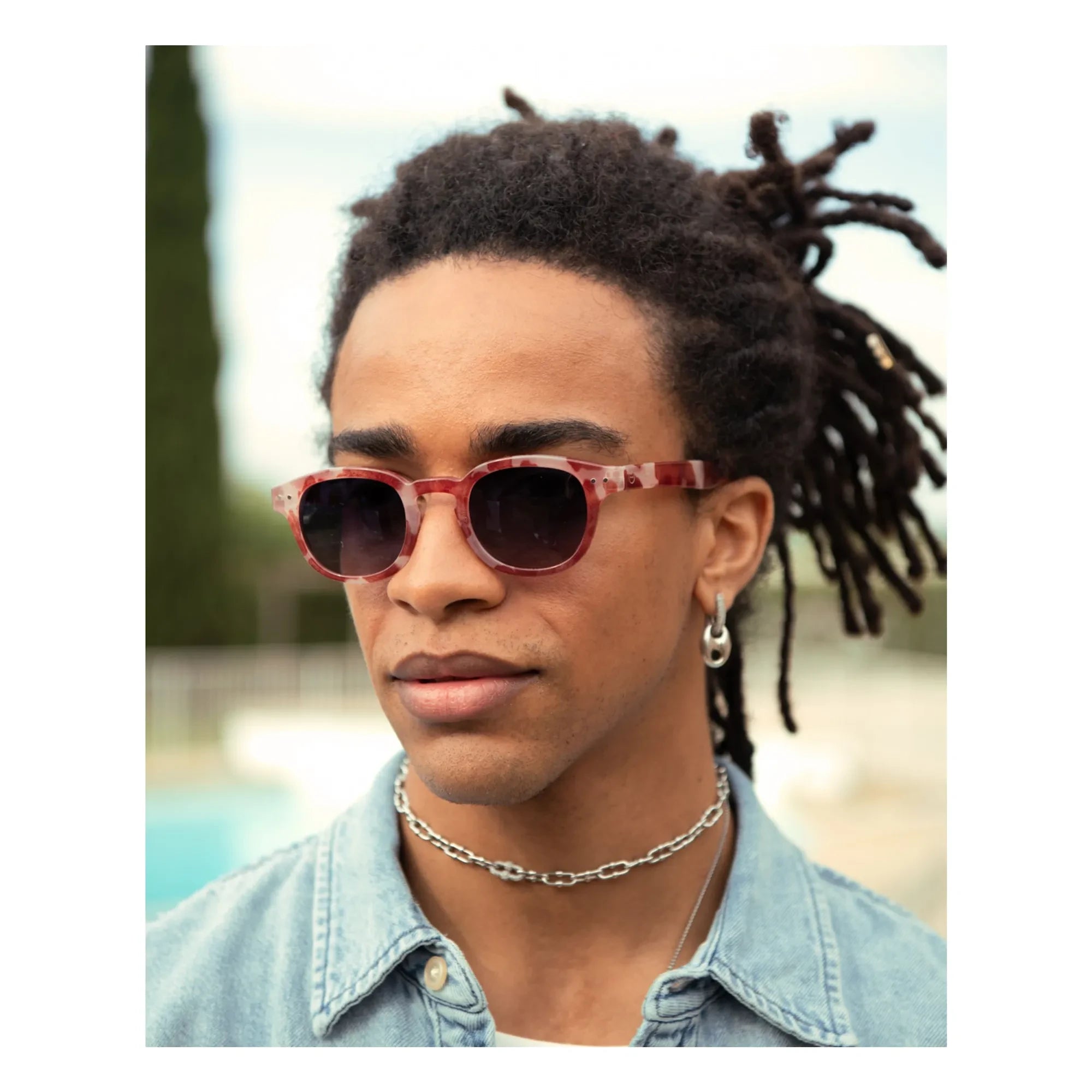 IZIPIZI - Gafas de sol polarizadas #C | Rojo