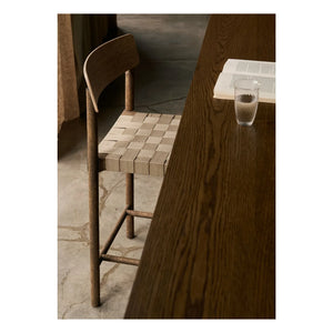 & Tradition - Tabure de bar tejido Betty TK12 65 cm roble ahumado aceitado | Chêne fumé