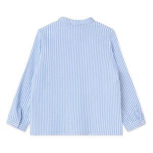 Fliink - Camisa Cha Cha a rayas | Azul claro