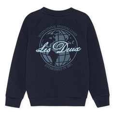 Les Deux - Globe Les Deux Sudadera de algodón orgánico | Negro