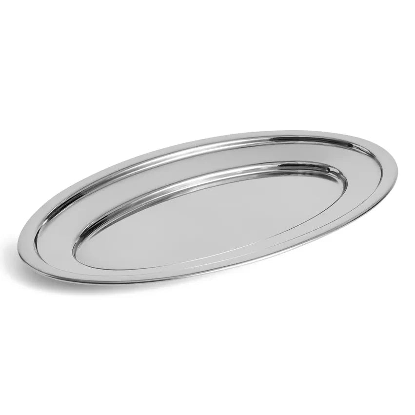 Hay - Essential Oval Plato de Acero | Acero