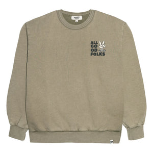 Hundred Pieces - Sudadera de algodón orgánico Ryde | Caqui