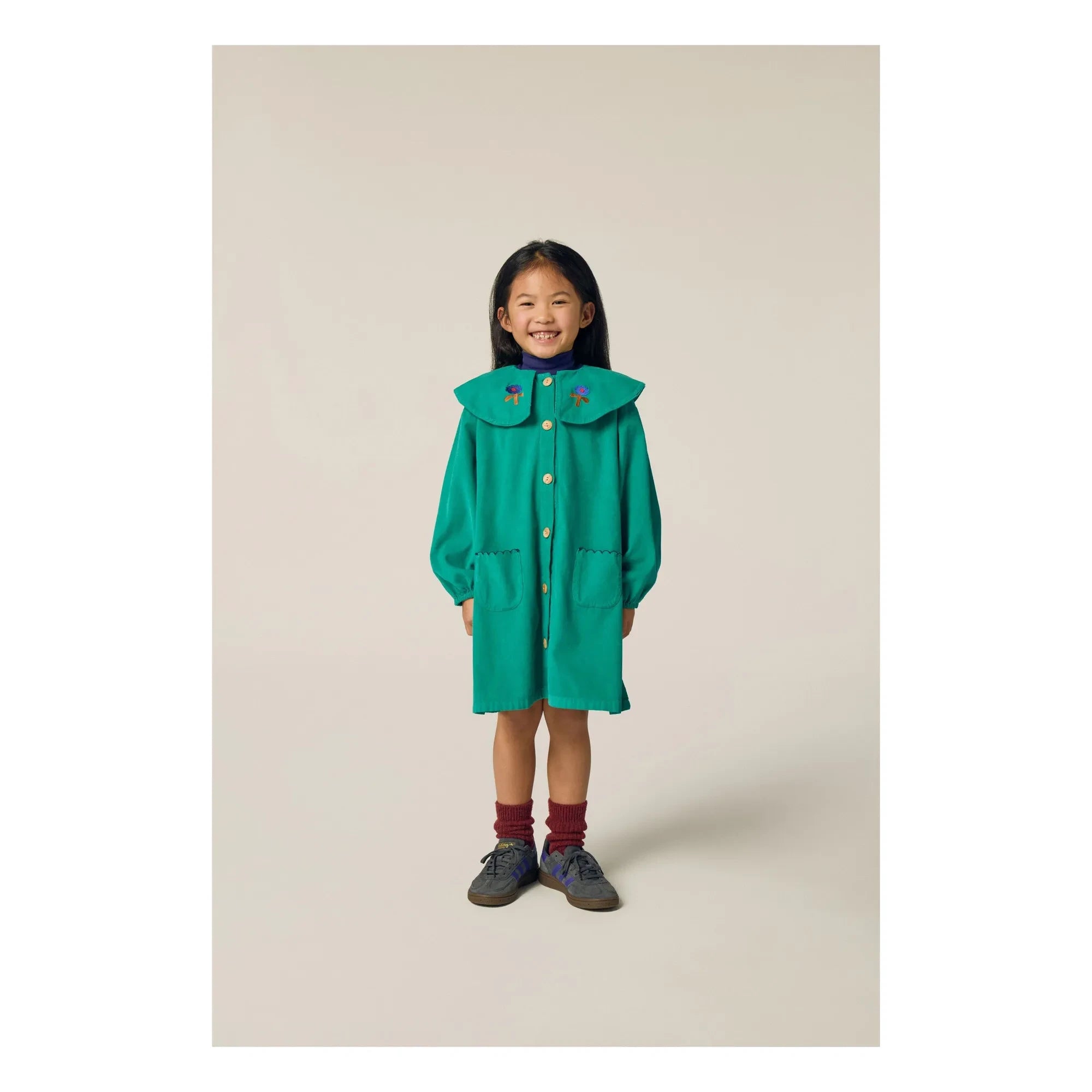 The Campamento - Vestido de Terciopelo | Turquesa