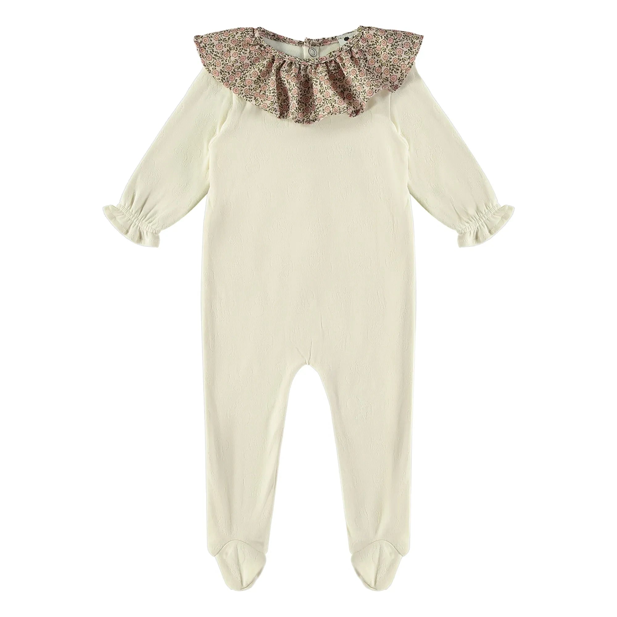 Risu Risu - Pijama de algodón orgánico Caline | Crudo