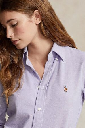 Camisa Oxford de algodón Polo Ralph Lauren para mujer