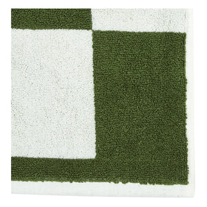 Hay - Alfombra de baño de rizo | Verde matcha