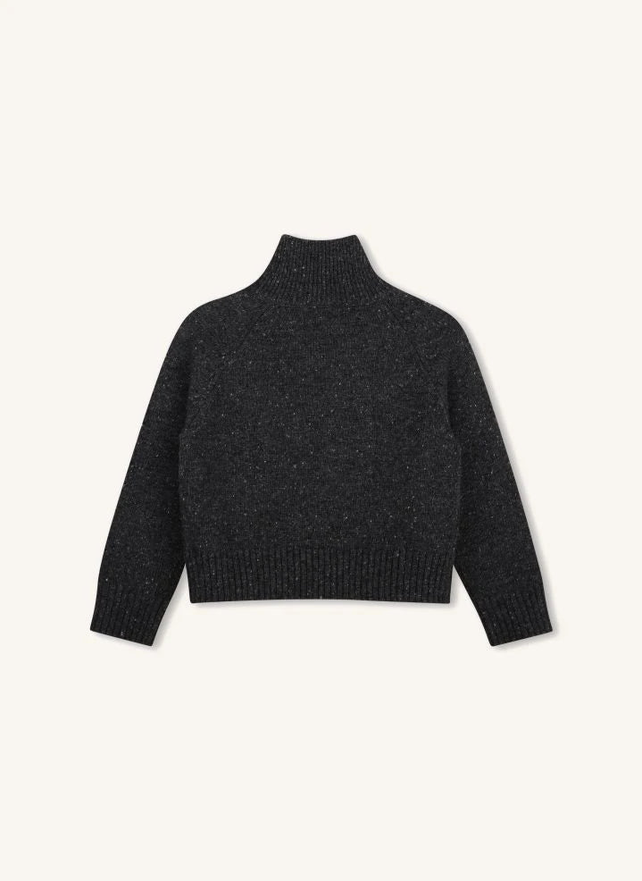 Zadig & Voltaire - Jersey de lana con botones | Gris carbón