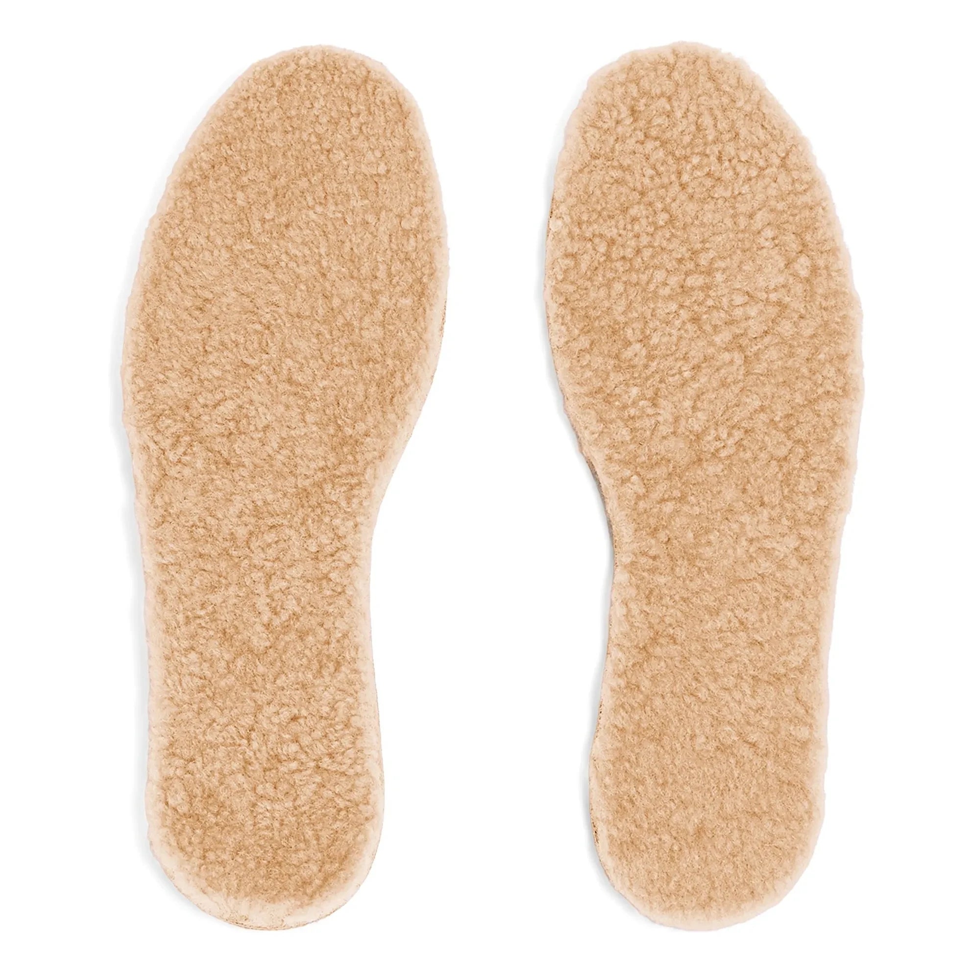 Oveja de ILDA - Suelas de lana merina y corcho | Beige
