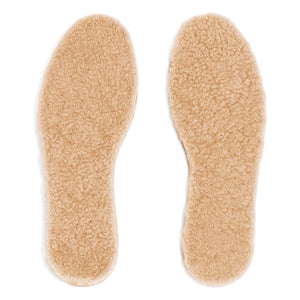 Oveja de ILDA - Suelas de lana merina y corcho | Beige