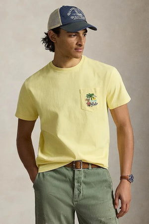 Polo Ralph Lauren camiseta de algodón para hombre