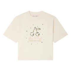 Bonpoint - Camiseta de algodón orgánico Lele | Crema