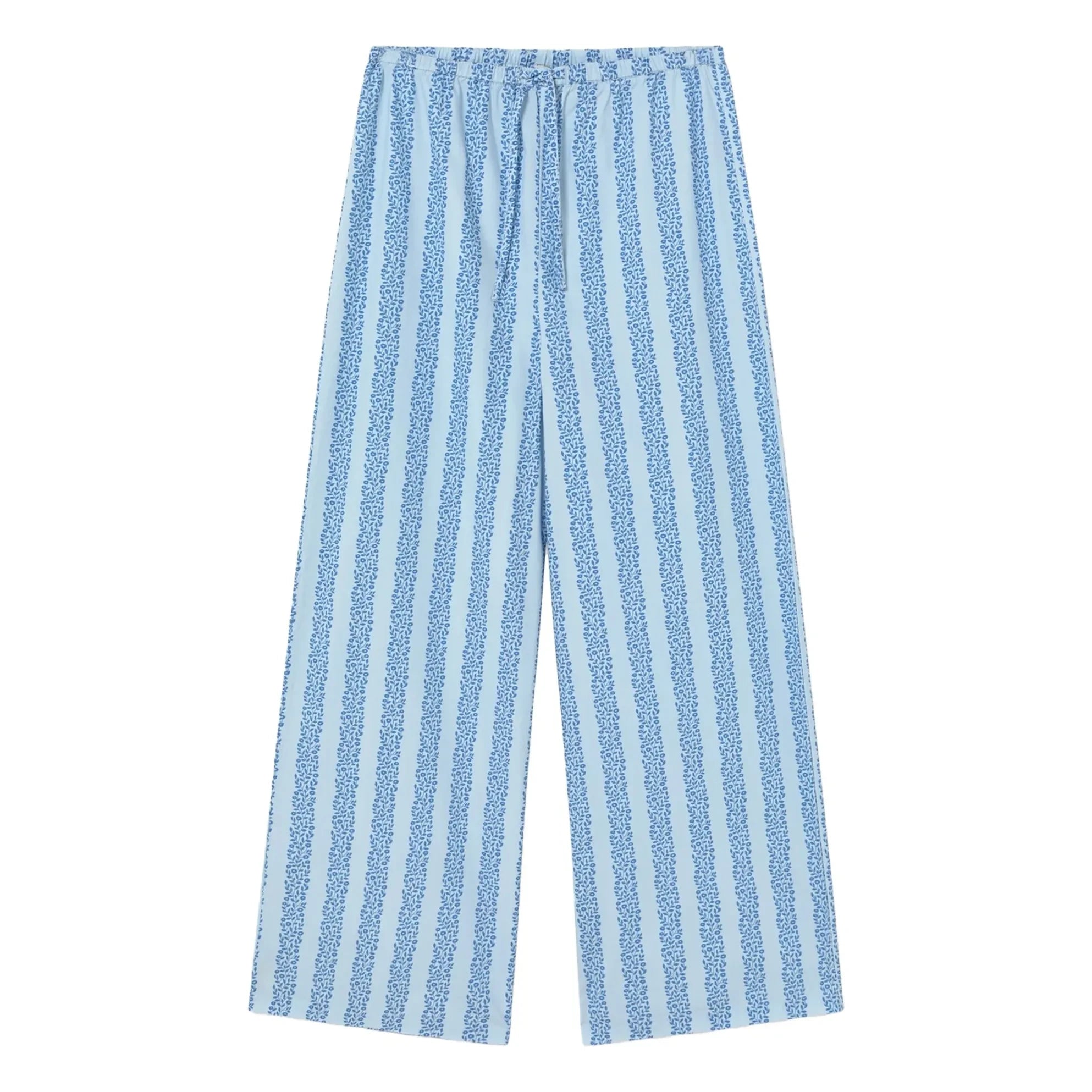 The Tiny Big Sister - Pantalones floreados | Azul