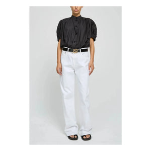 Laurence Bras - Blusa de algodón Ajmer | Negro
