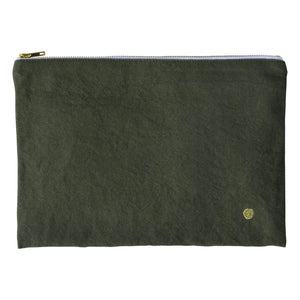 La cerise sur le gâteau - Bolso de mano Iona clutch | Verde bosque