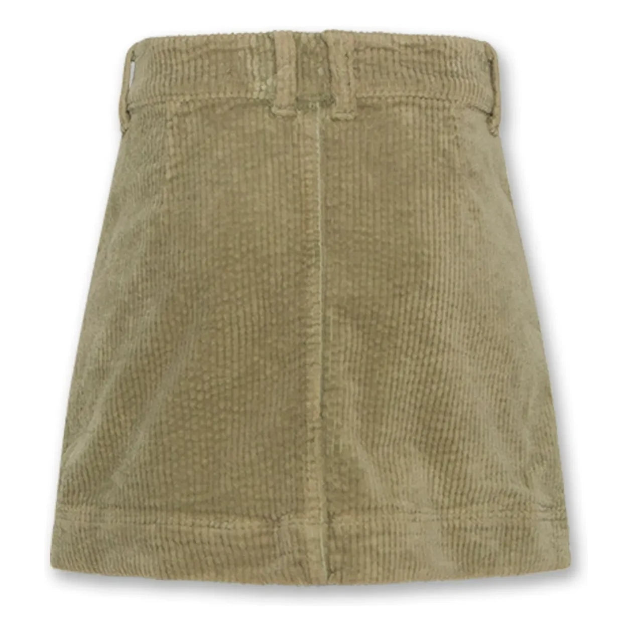 AO76 - Falda de terciopelo Anka | Verde oliva