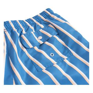 Bather - Bañador corto a rayas | Azul