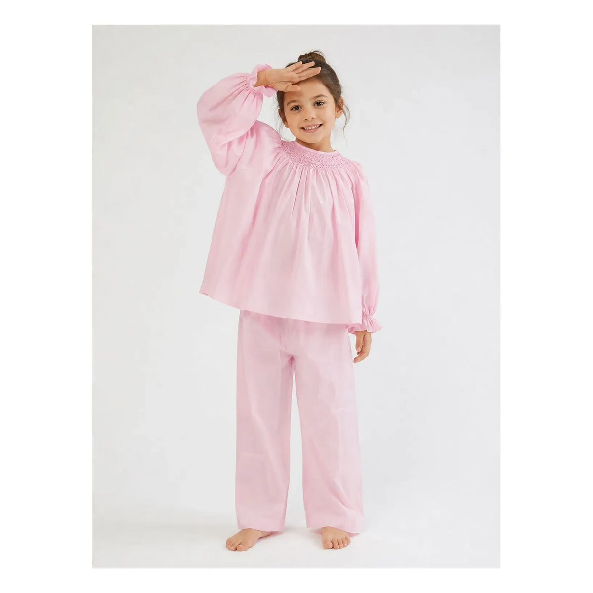 Folkloore - Pijama Escocés - Colección Infantil | Rosa