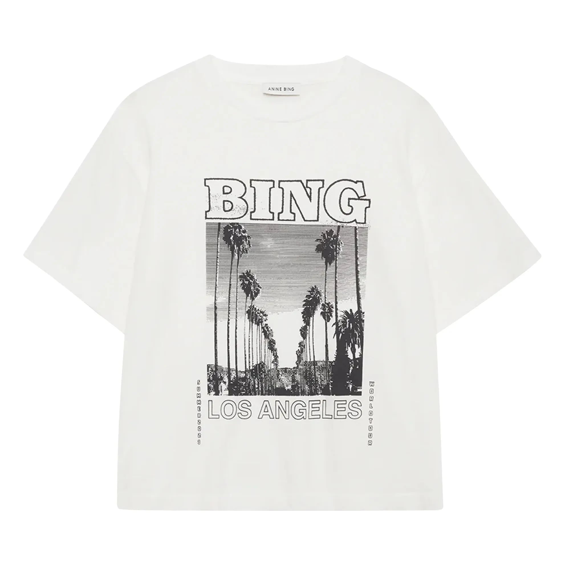 Anine Bing - Camiseta Louis | Blanco