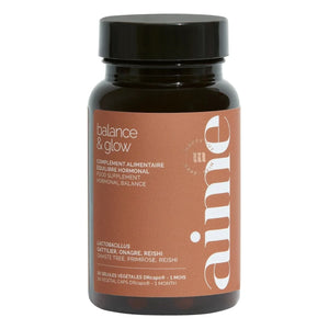 AIME - Suplemento alimenticio Balance & Glow - 60 cápsulas