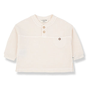1+ en la familia - Jersey de gofre Amorgos | Crudo