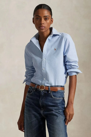 Camisa de algodón Polo Ralph Lauren para mujer