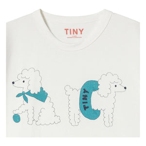 Tinycottons - Camiseta de perro de algodón orgánico | Blanco